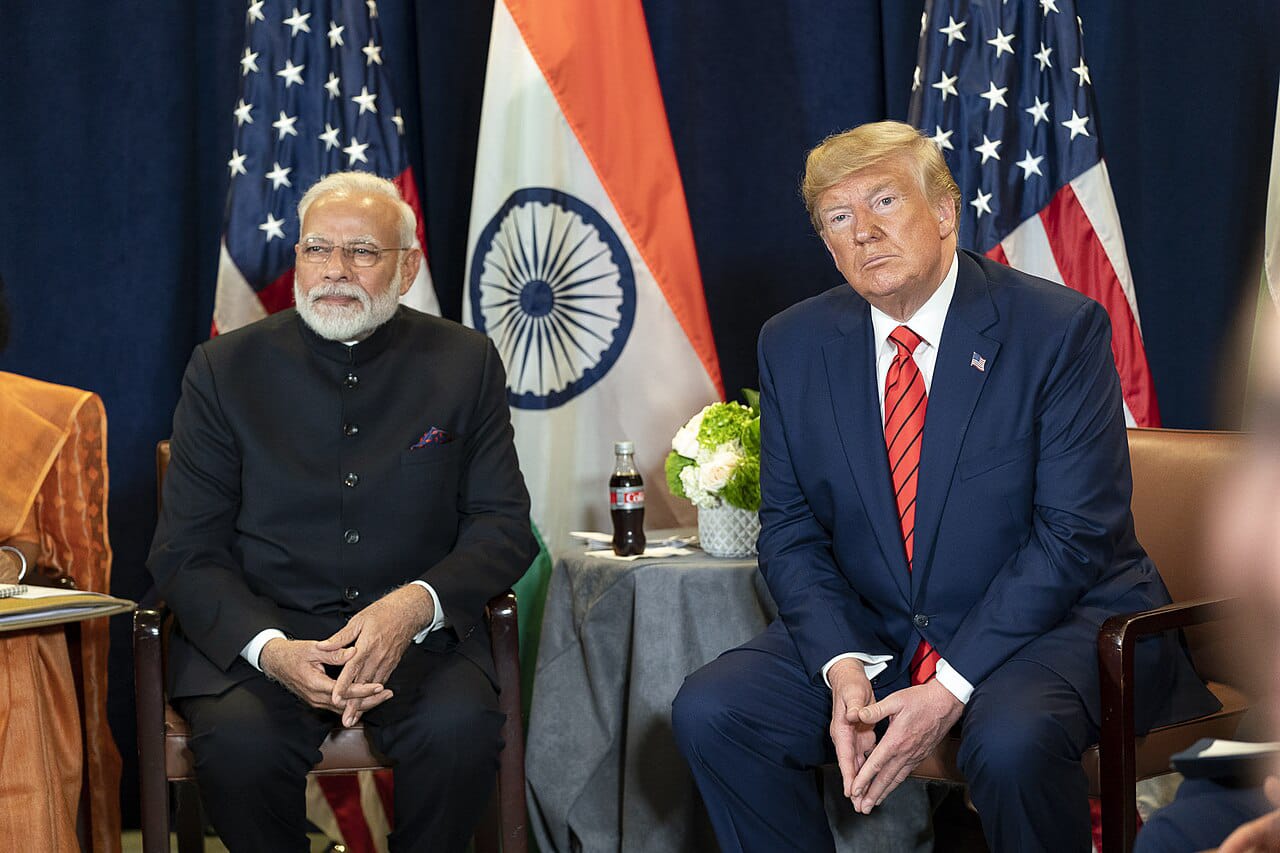 modi,  Trump