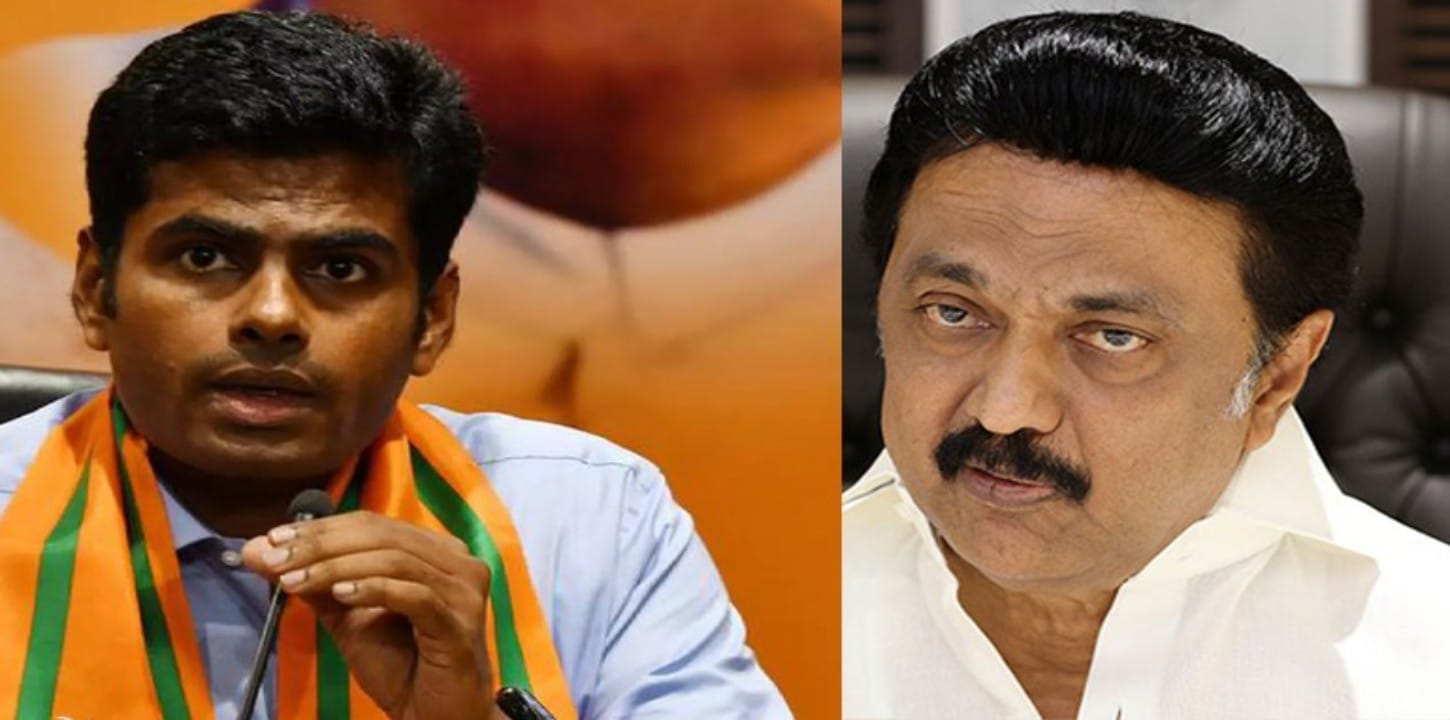 mk stalin, annamalai