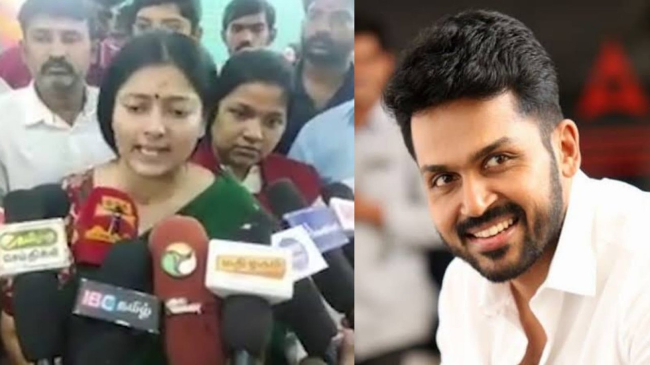 actor karthi and Gayatri Raghuram's