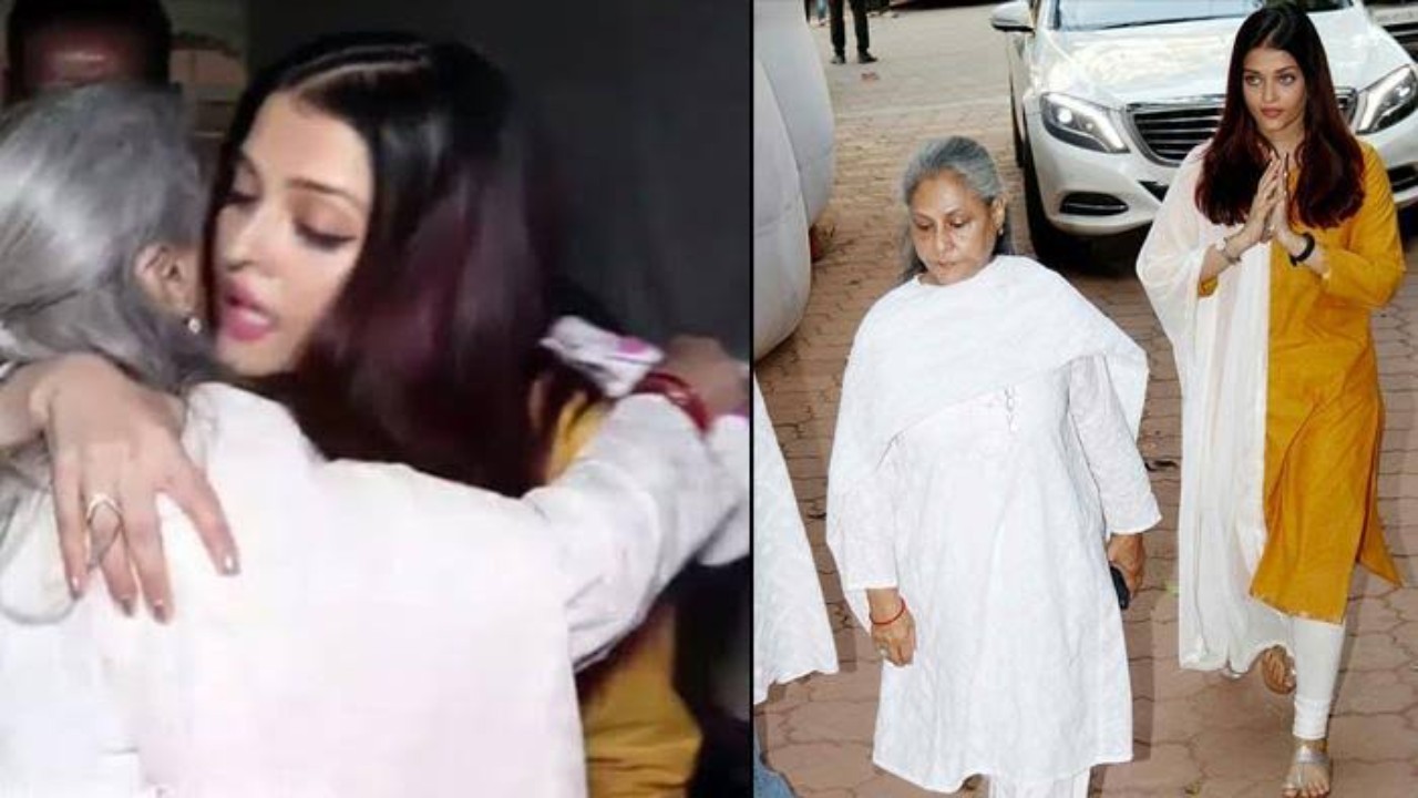 Aishwarya Rai and  mother-in-law