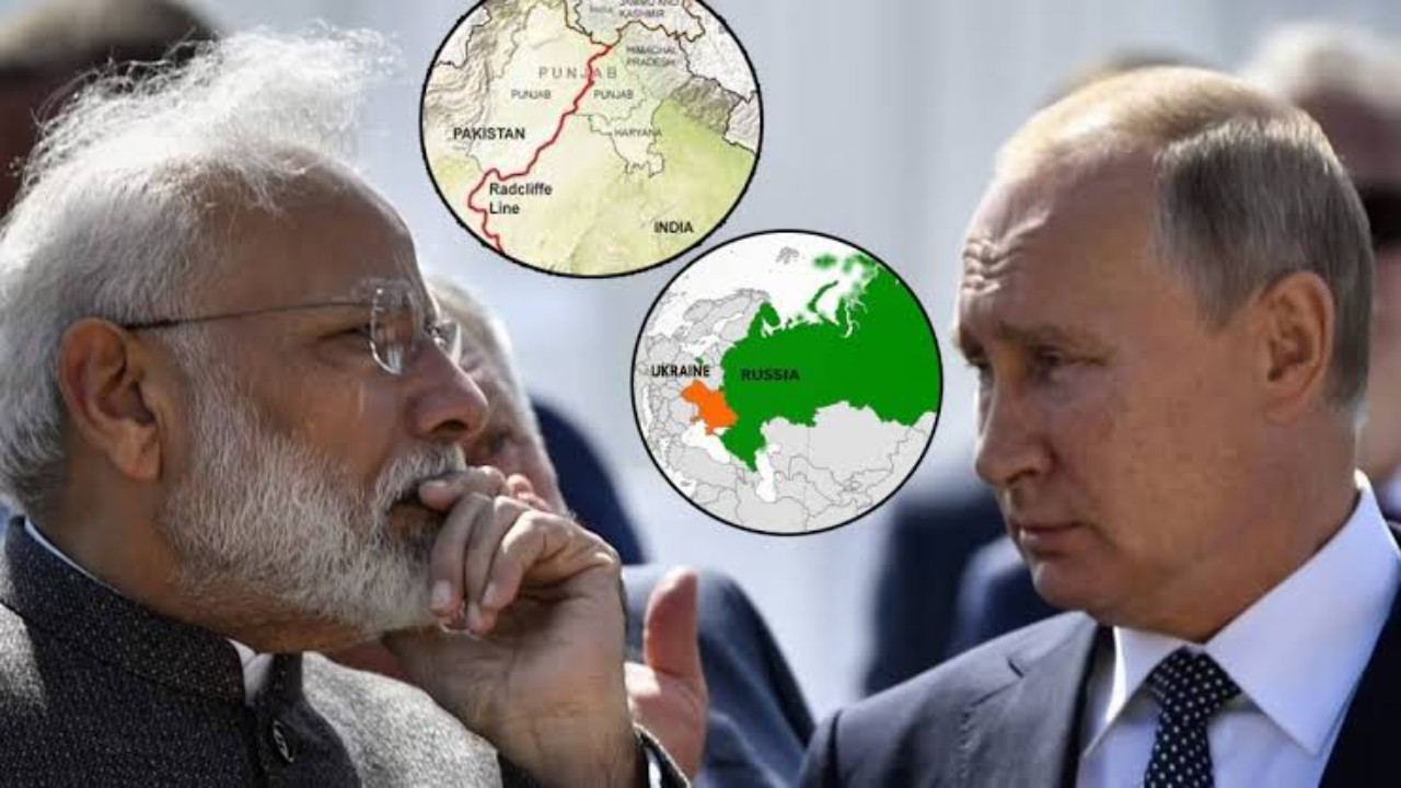 Modi, valdimir putin