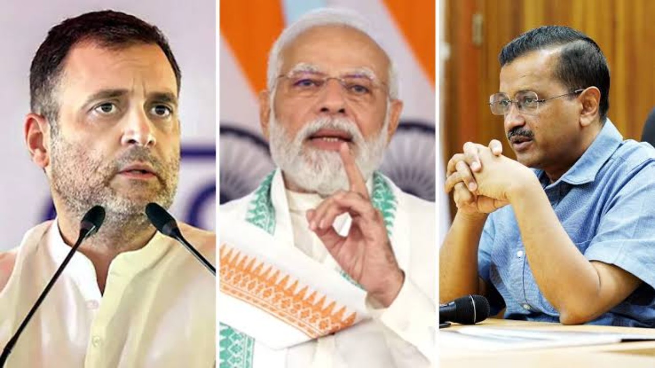 Rahul gandhi, modi,  aravind kejarwal