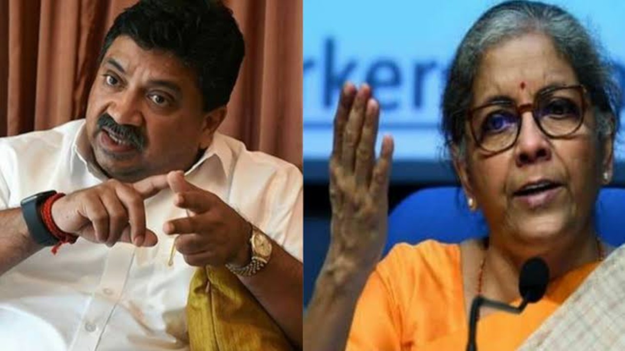 Palanivel thiagarajan and nirmala sitharaman