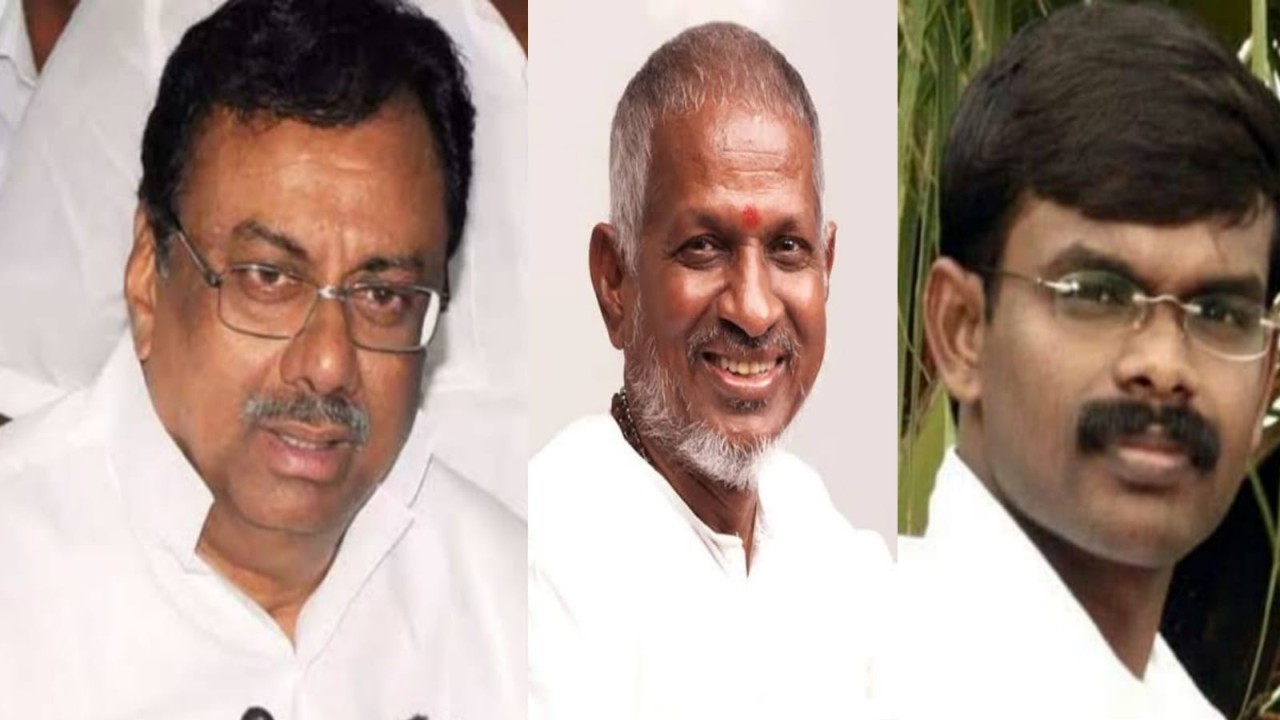 Elagovan, ilayaraja and catoon bala