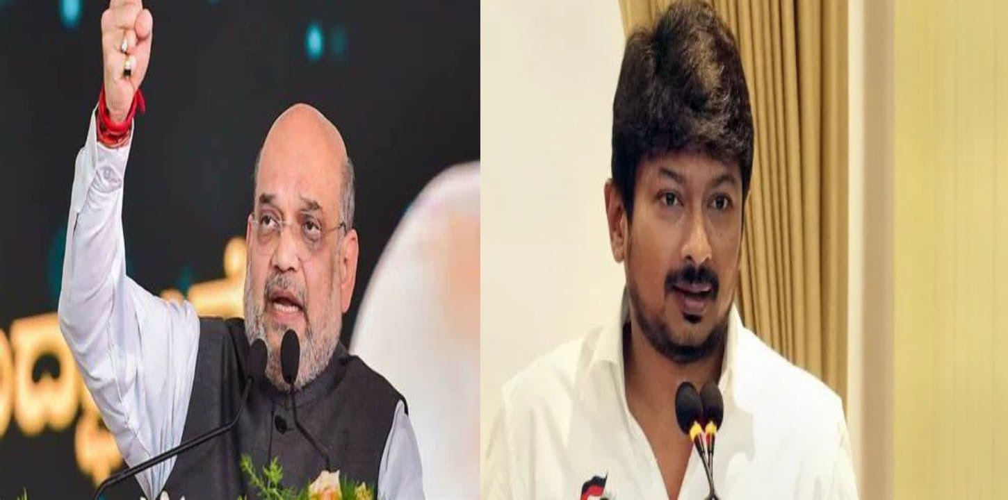 amitshah, udhayanithi