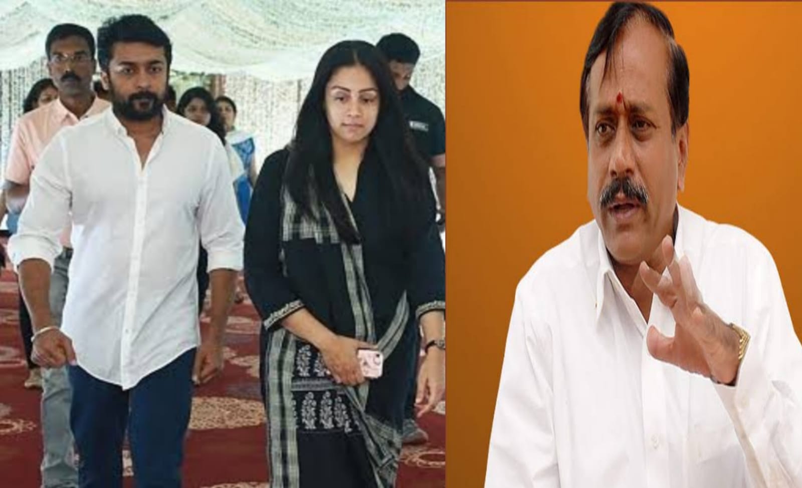 H.Raja about Jyotika speech