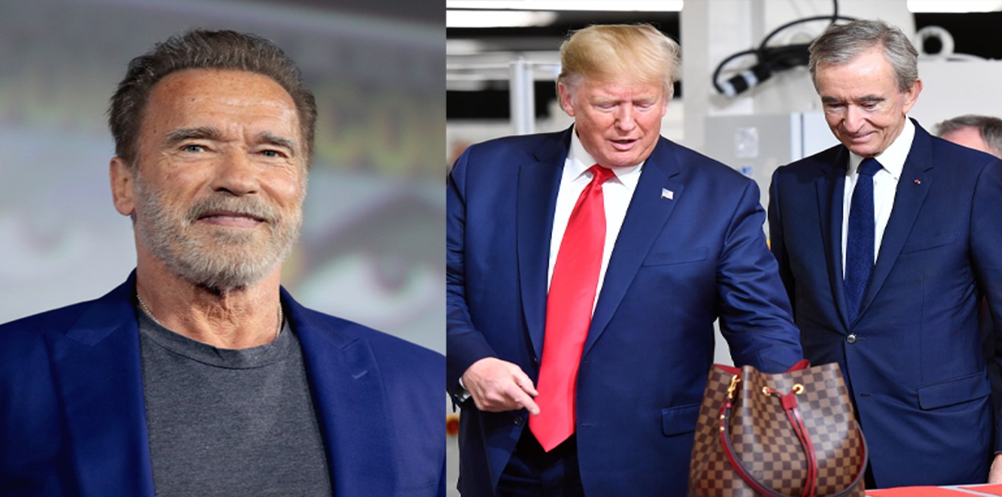 Arnold, Trump, jo baiden