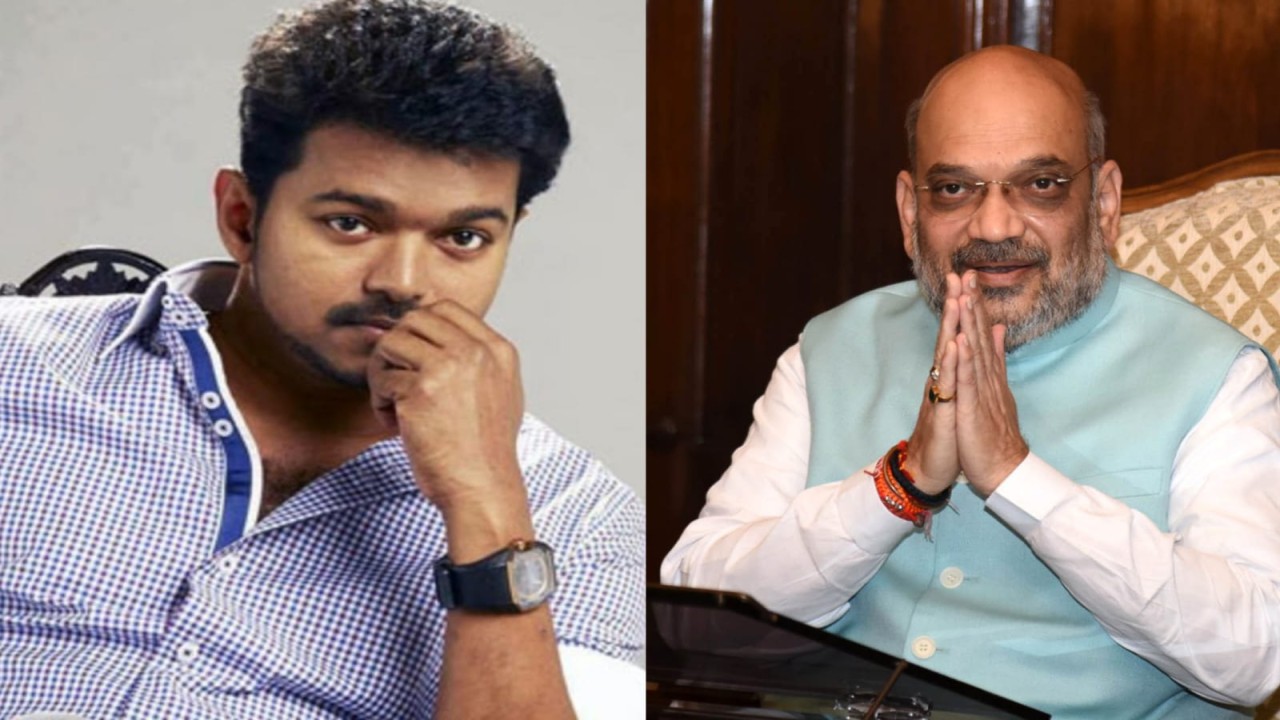 Actor vijay, amitshah