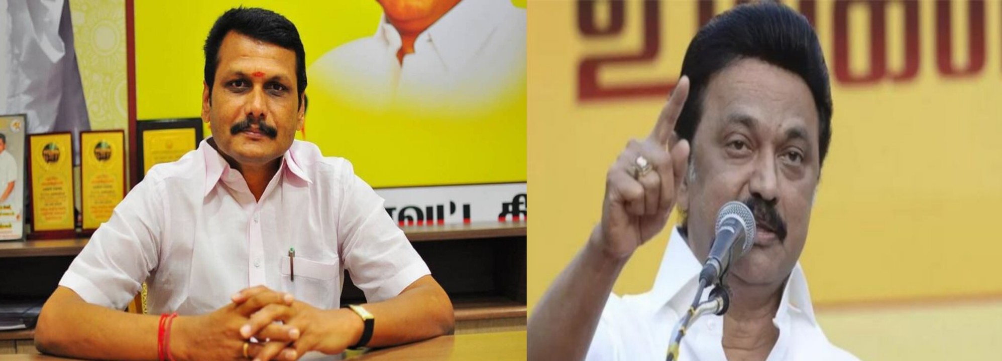 Senthil balaji, mk stalin