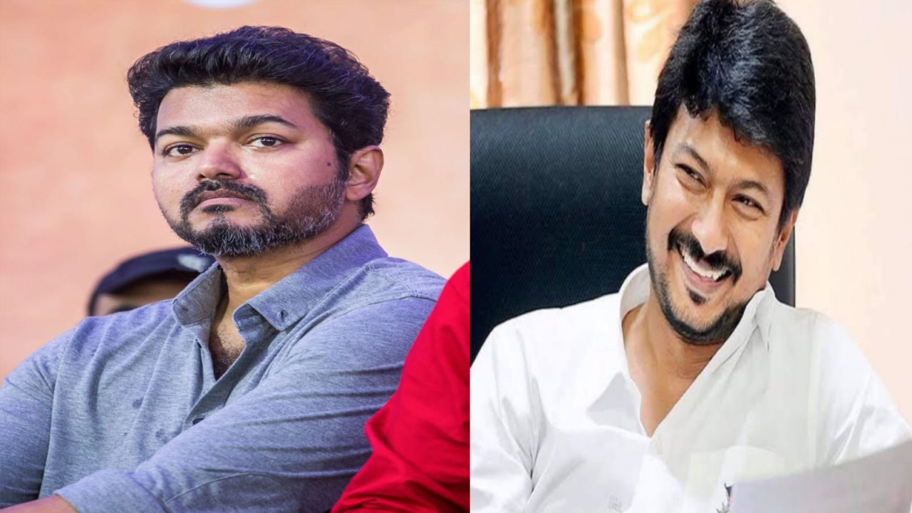 Actor vijay, udhayanithi stalin