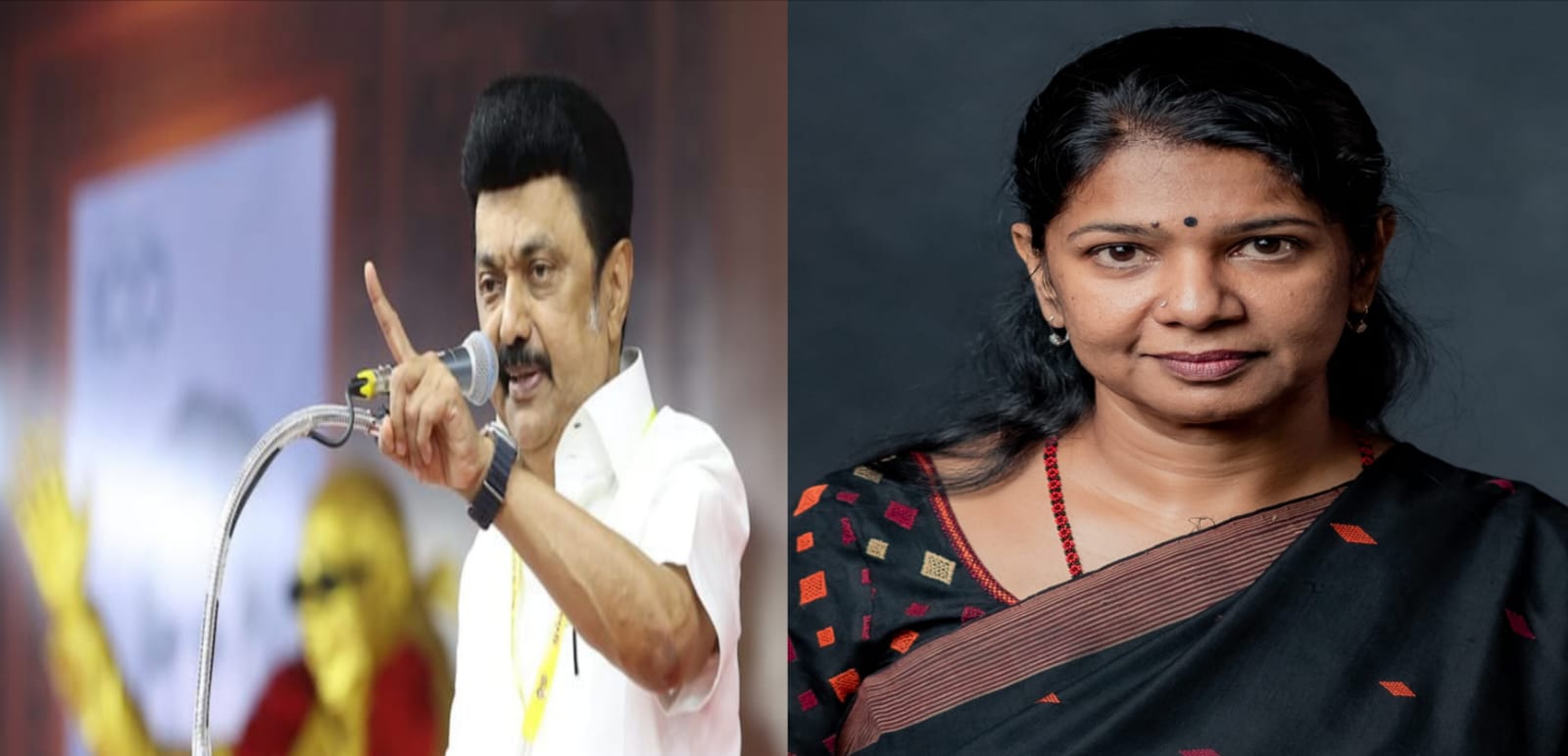 MKSTALIN,KANIMOZHI
