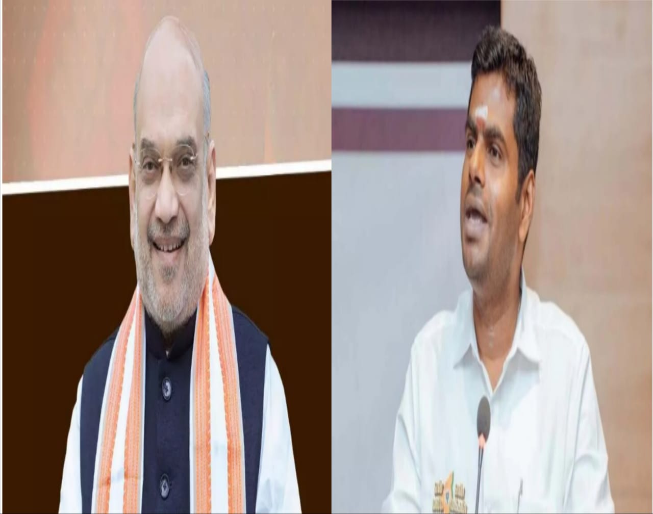 ANNAMALAI,AMITSHAH
