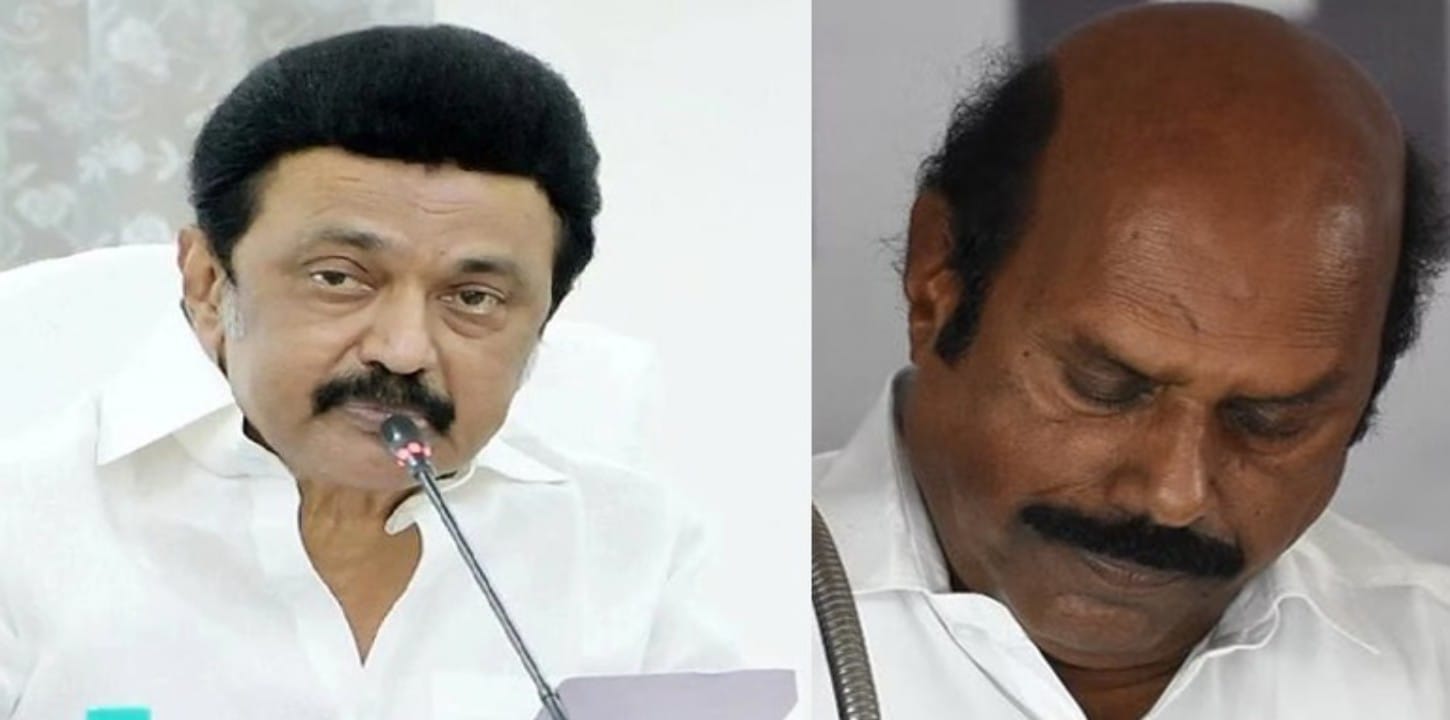 mk stalin, ev velu