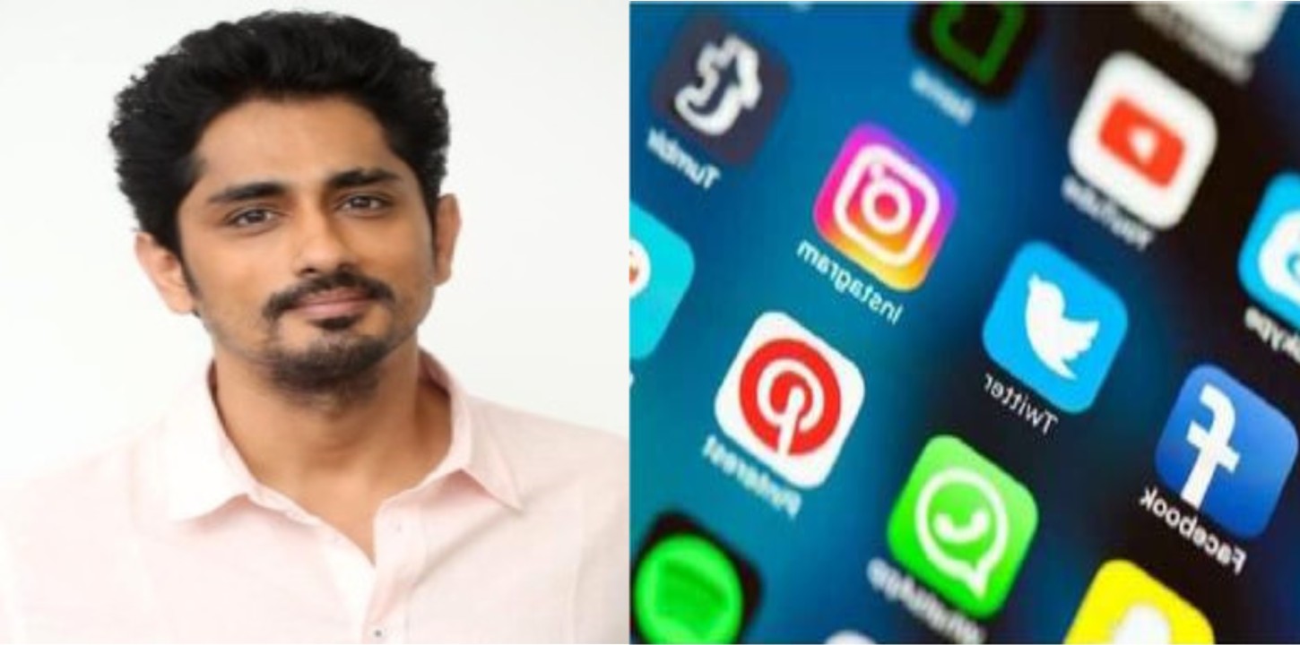 siddarth, social media