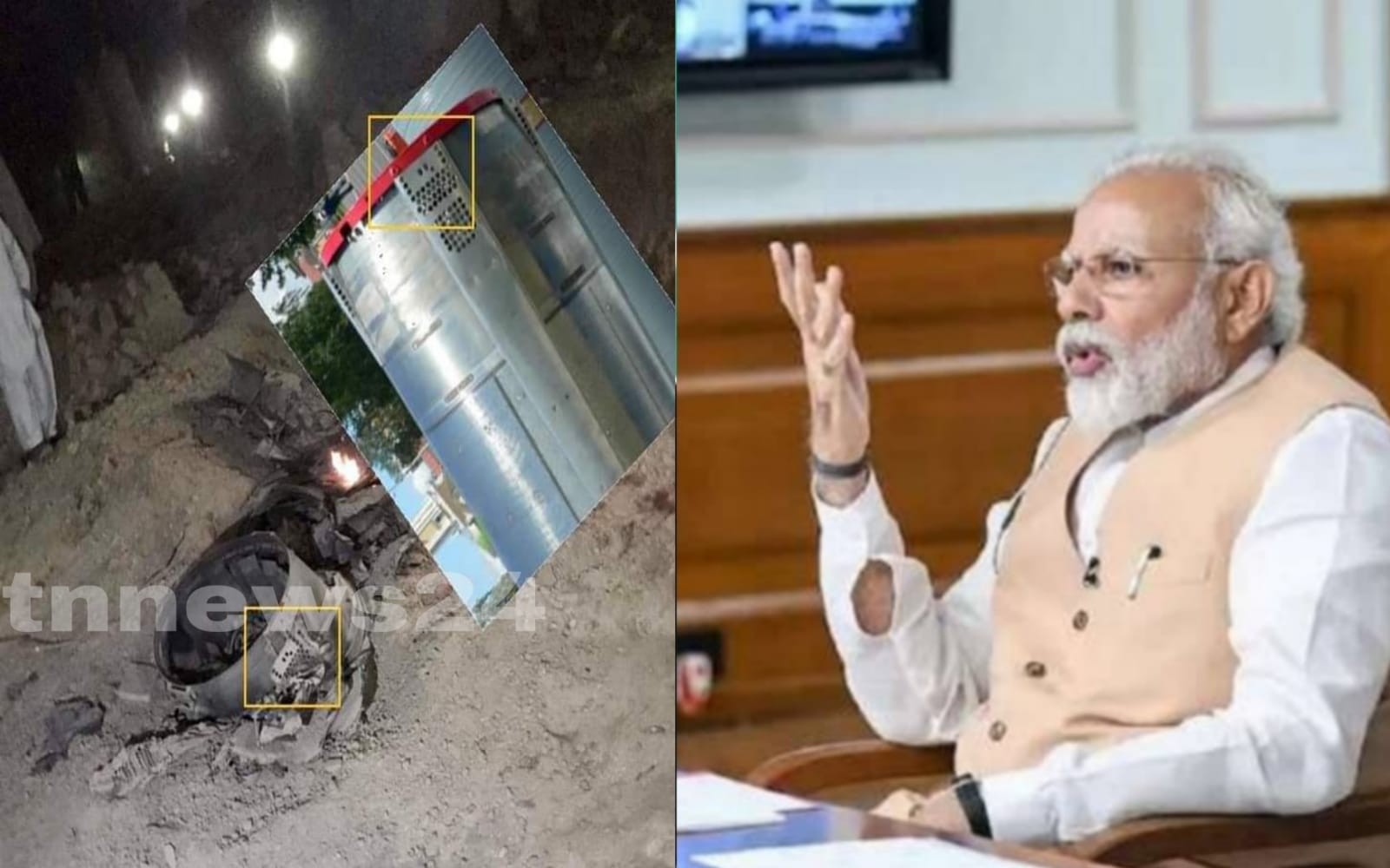 modi and Dummy Rocket