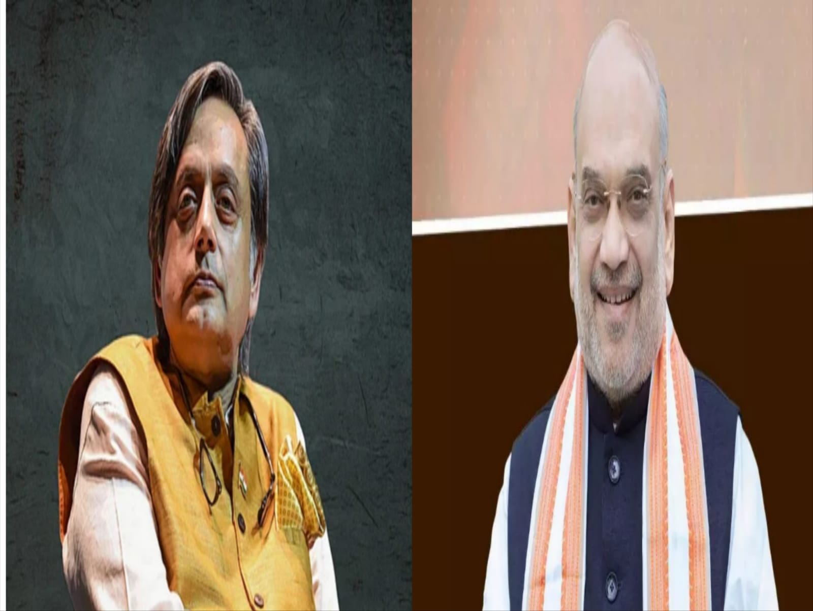 AMITSHAH,SHASHITHAROOR