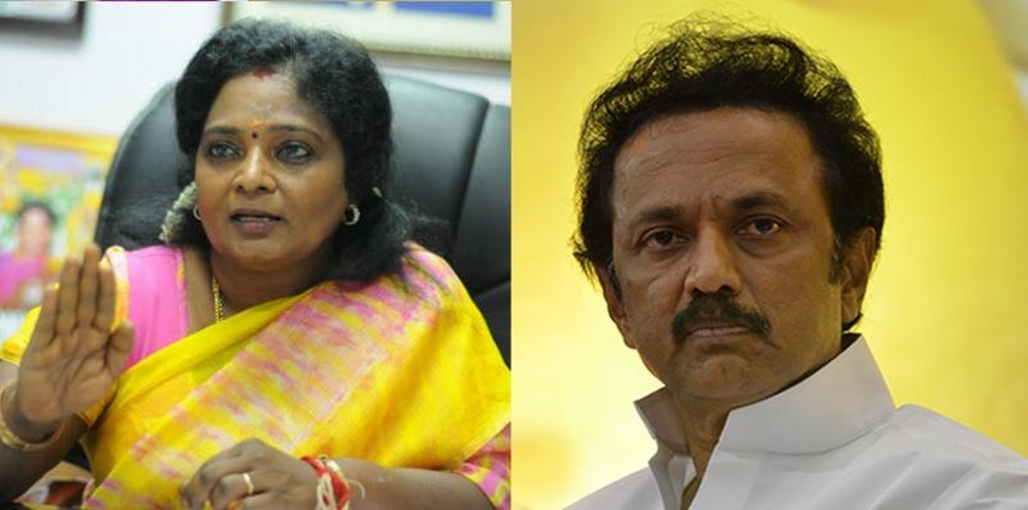 Tamilisai, CM Stalin