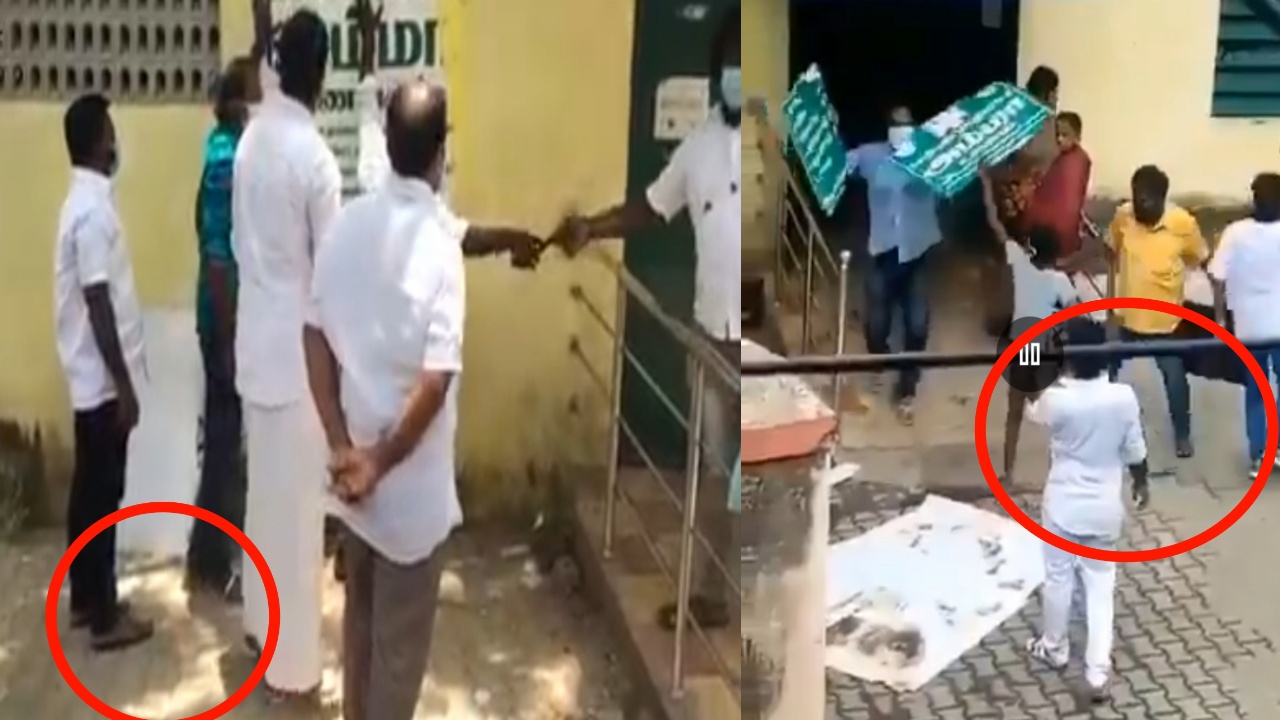 சட்டையை மாற்றினாலும் செருப்பால் சிக்கிய திமுகவின் கருத்தாண்டி...!