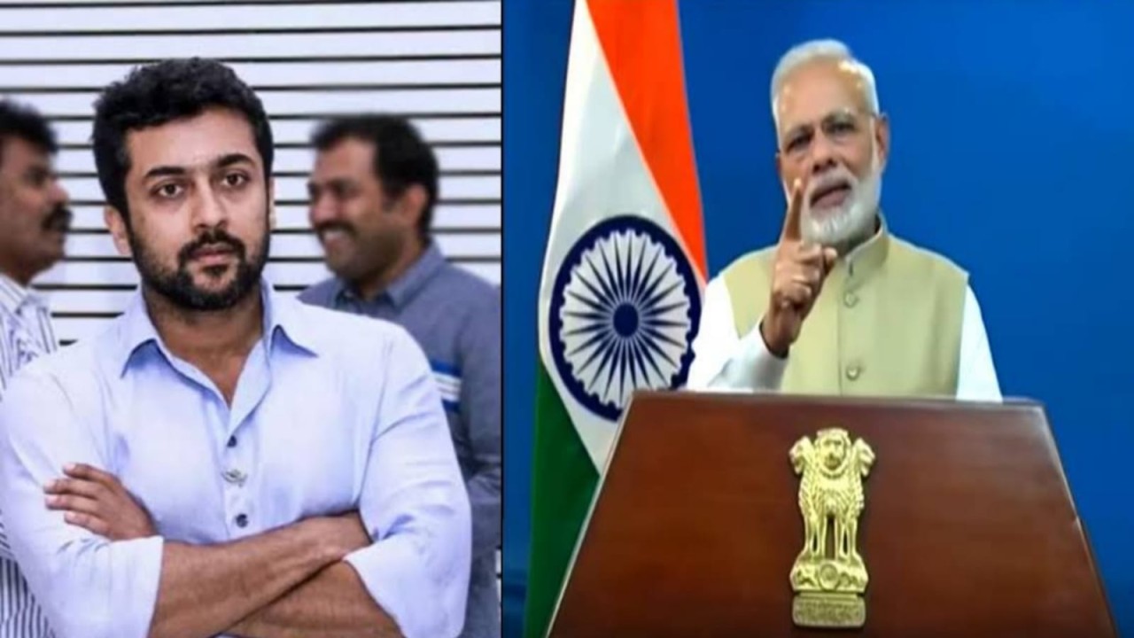 modi and actor surya