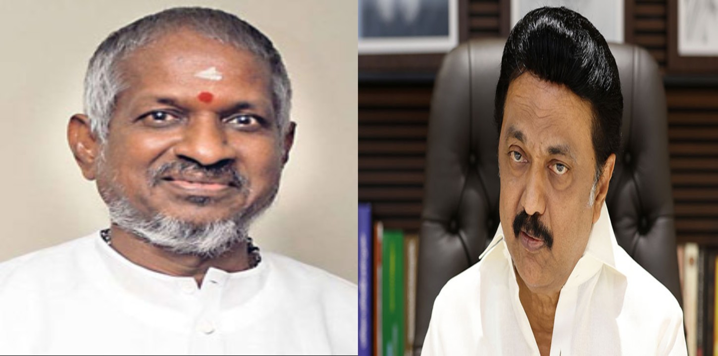 mk stalin, ilayaraja