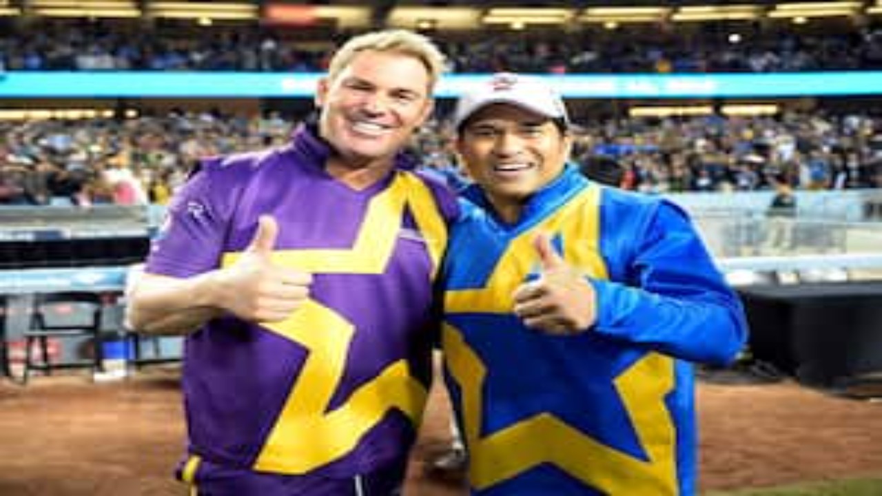 Shane Warne's and tendulkar