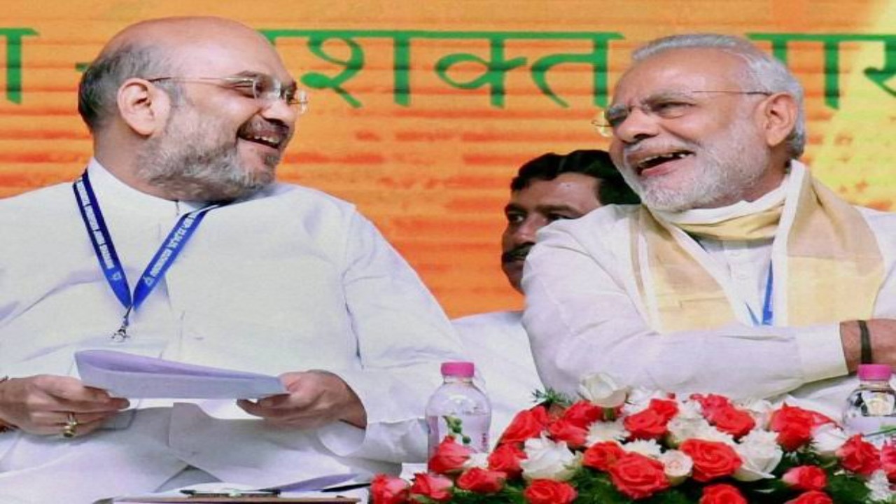 amithshah and modi