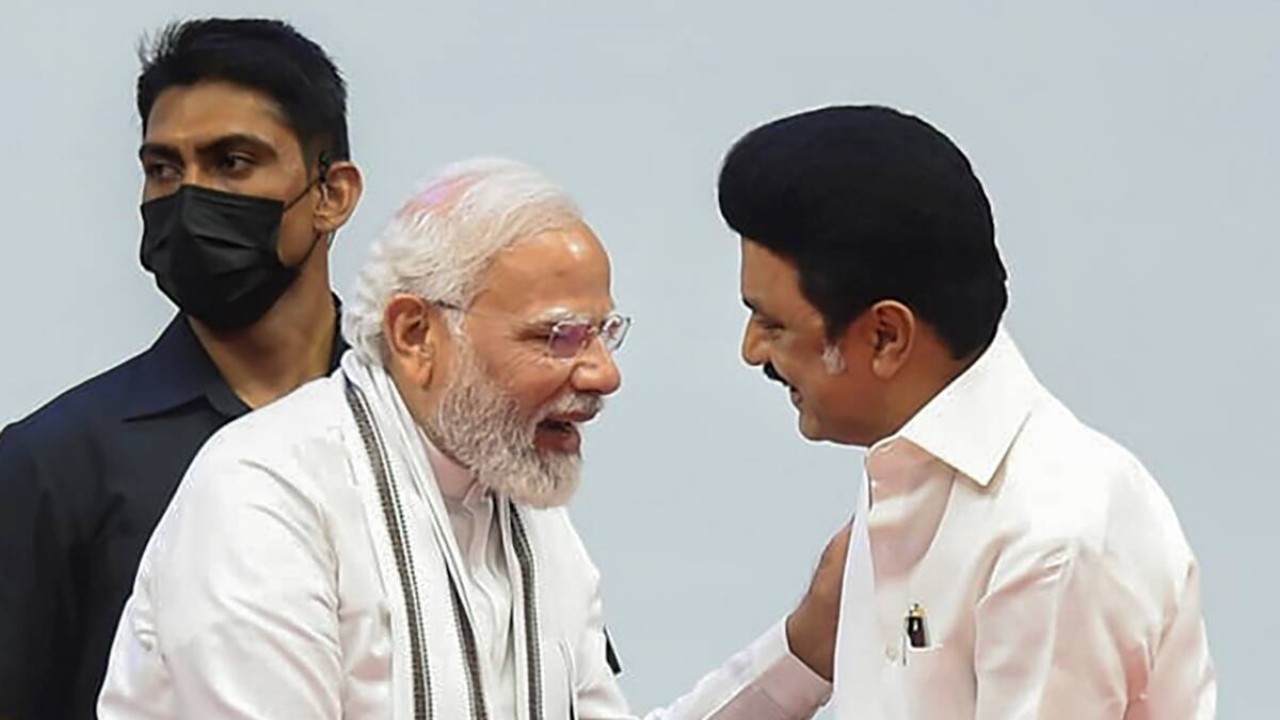 pm modi and cm stalin