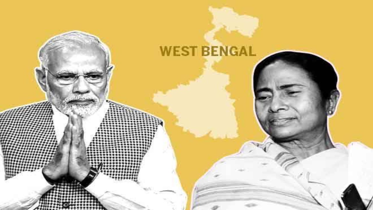 modi and mamata banerjee