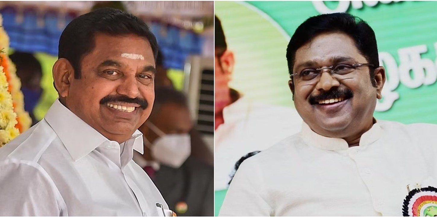 Edappadi Planisamy, TTV Dhinakaran