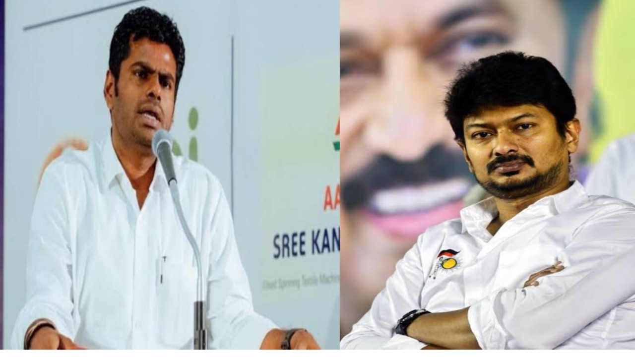 Annamalai, udhayanidhi stalin