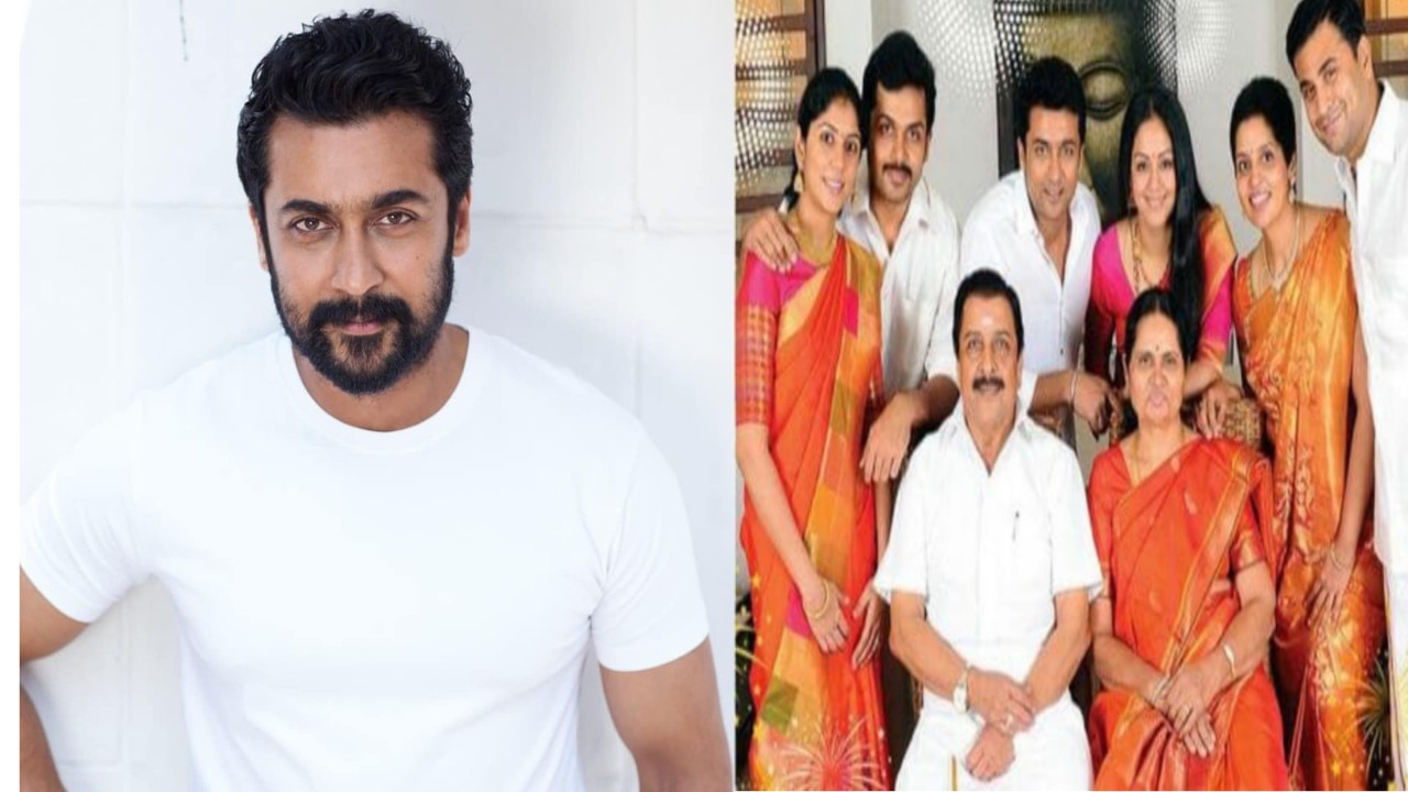 Suriya and family