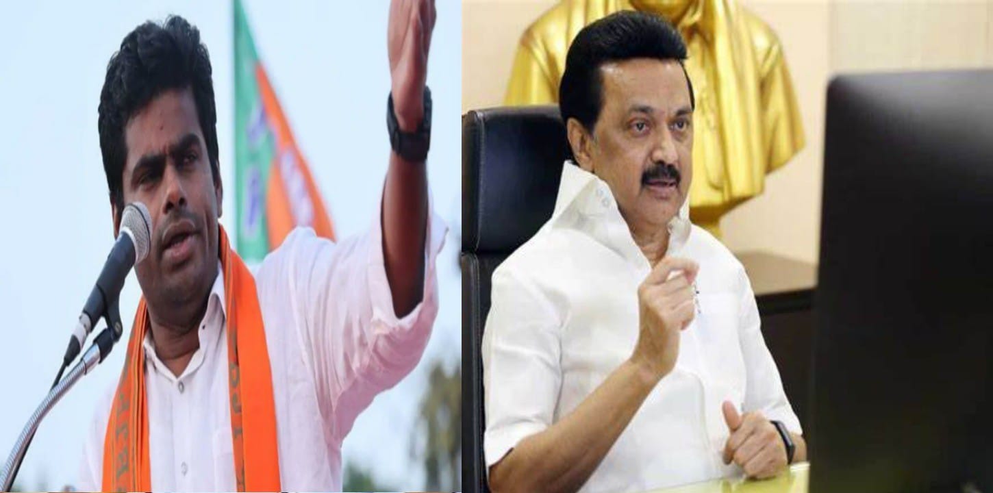annamalai, mk stalin