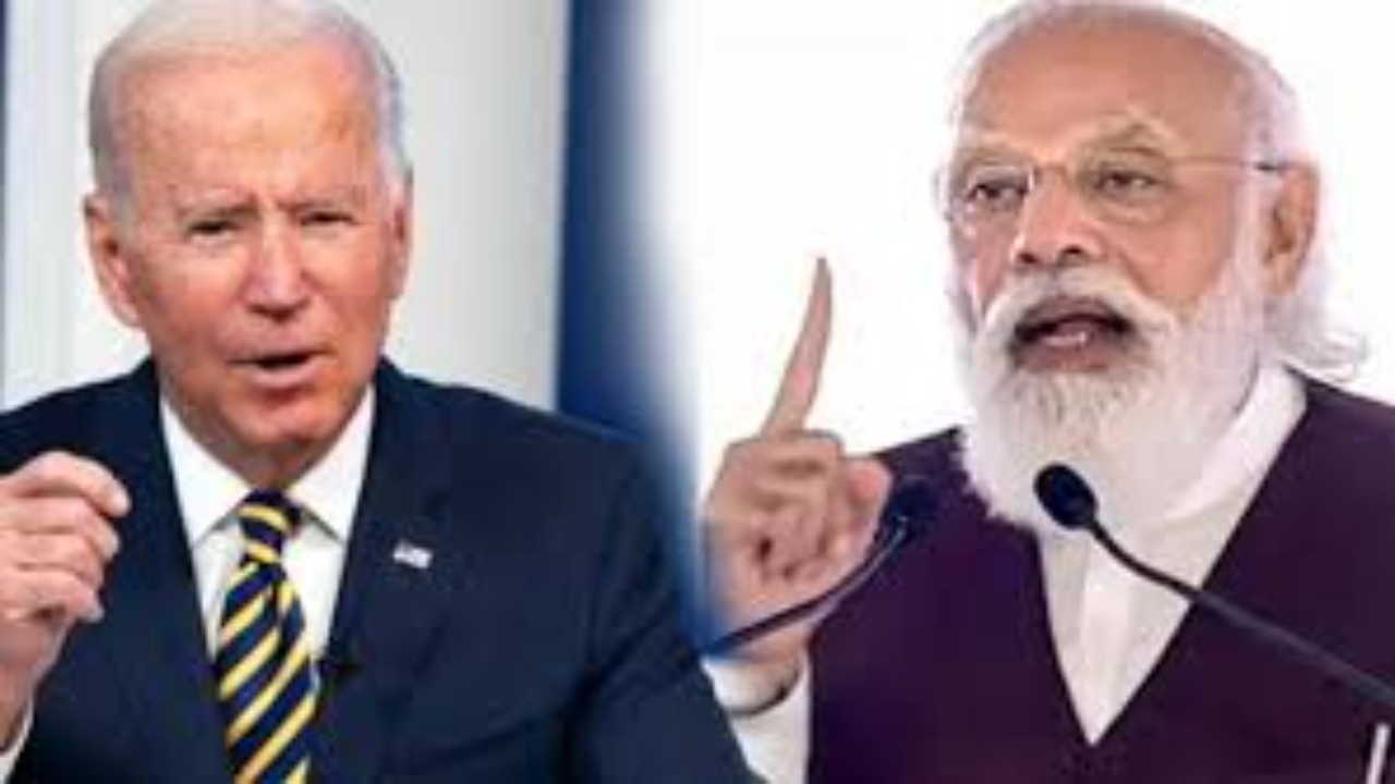 Joe Biden and modi